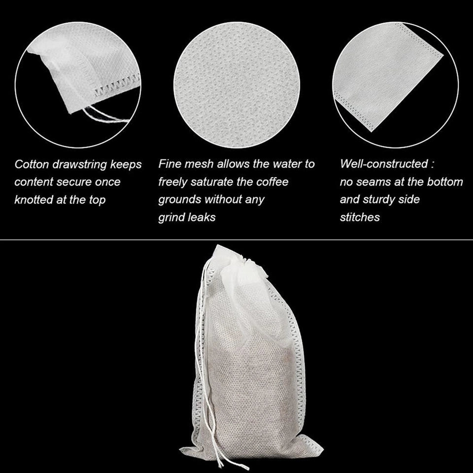 Biodegradable Tea & Coffee Filter Bags 500
