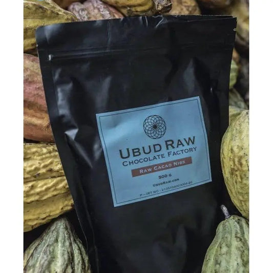 Ubud Raw Cacao Nibs 10 packs